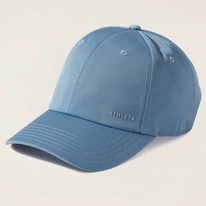Athleta Blue Sateen Hat